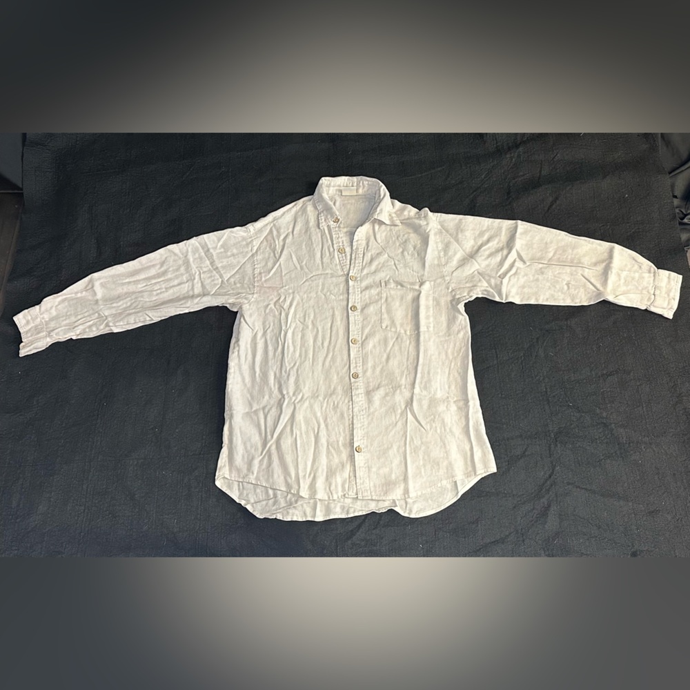 Men’s Button Down Long Sleeve Shirt - Hemp